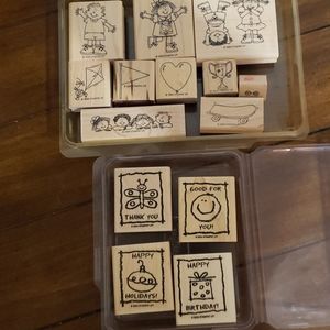 Stampin Up rubber stamp sets